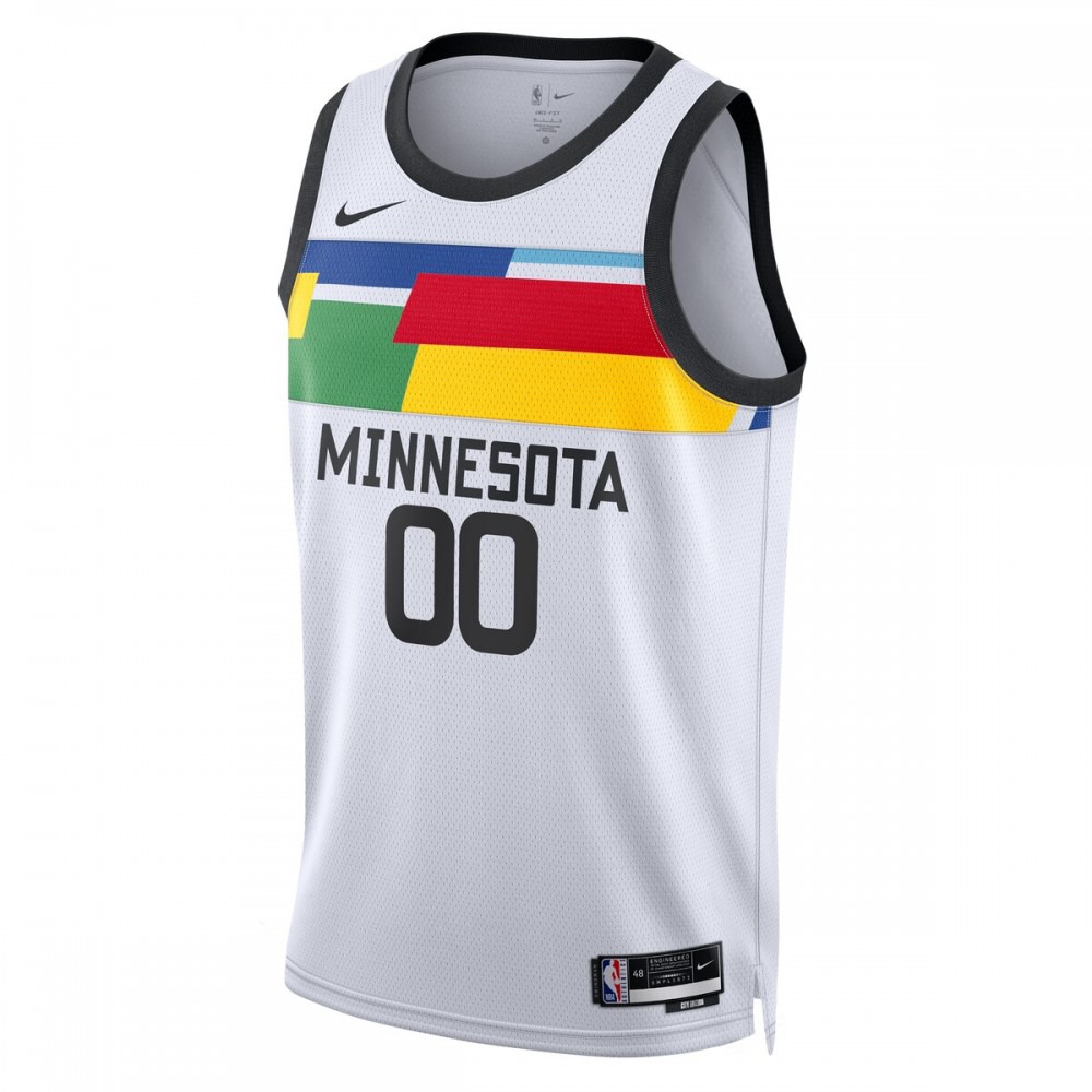 Minnesota Timberwolves Unisex 2022/23 Swingman Custom Jersey - City Edition - White-Pro Kit Vault | Brand New 26/27 Sports Jerseys